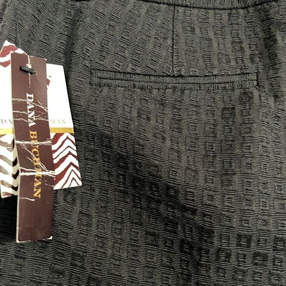 Dana Buchman Women Crop Pants Black Bohemian Rendezvous Size 6 NWT - Picture 7 of 16